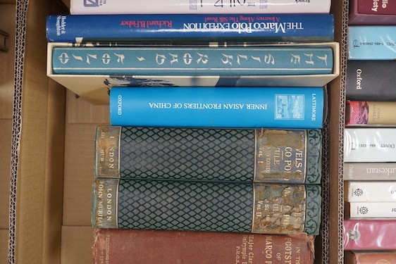 Bailey, F. M. - Mission to Tashkent, 1st edition in price-clipped dust wrapper, lacking the front free endpaper, London, 1946; Stein, Marc Aurel - Ruins of Desert Cathay. Personal Narrative of Explorations in Central Asi